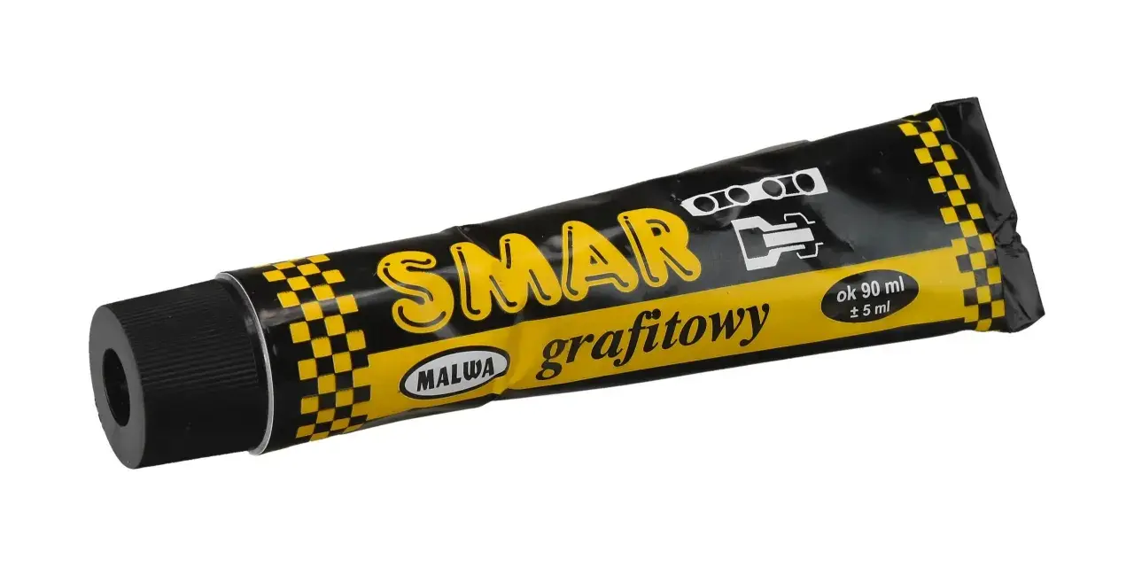 Smar grafitowy Malwa do czego? Do smarowania łańcuchów, przegubów i innych elementów narażonych na tarcie.