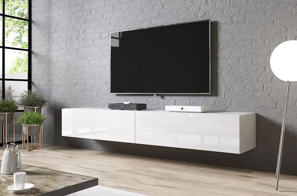 Jak wysoko zawiesić szafkę RTV wiszącą dla najlepszego komfortu?