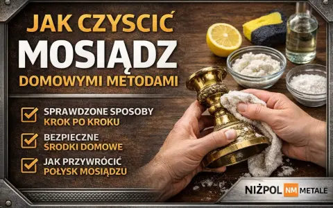 Jak wyczyścić mosiądz domowymi metodami? Zobacz sprawdzone sposoby na przywrócenie blasku. Cytryna, sól i soda to klucz do sukcesu.