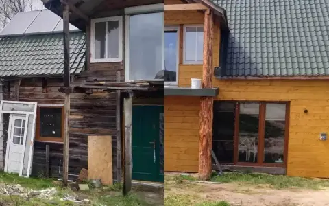 Remont starego domu od czego zacząć? Zobacz metamorfozę! Stary, drewniany dom zyskał nowe oblicze: nowa elewacja, okna i dach.