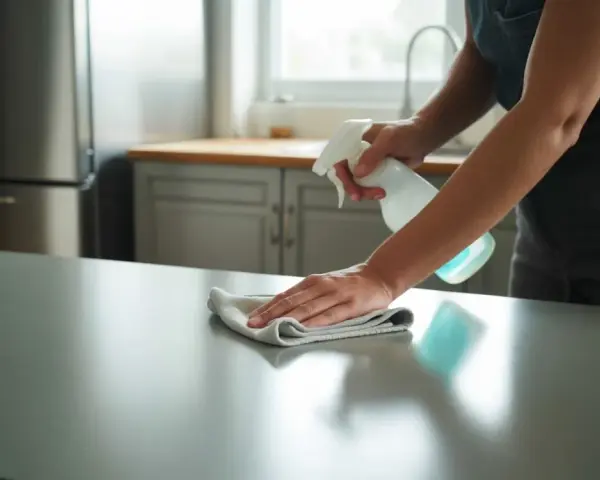 Skuteczne sposoby na usunięcie tłustych plam z szafek kuchennych