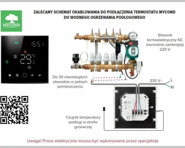 Czujnik temperatury podłogi gdzie zamontować, aby uniknąć błędów w instalacji