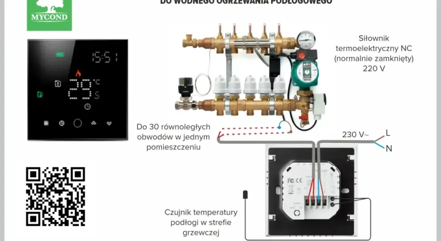 Czujnik temperatury podłogi gdzie zamontować, aby uniknąć błędów w instalacji